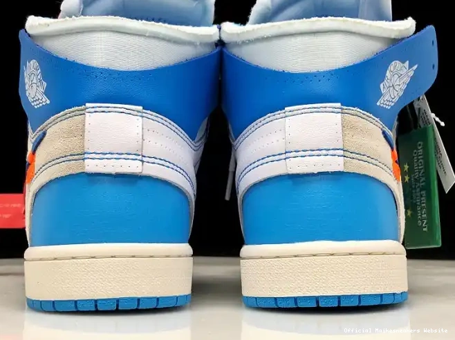 Official Maikesneakers AQ0818-148 1 Off-White Jordan Blue Air UNC Powder 0503